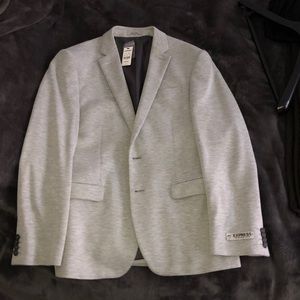 Express Light Grey Sports Jacket